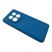 Чехол Original Soft Case Xiaomi Redmi Note 14 Pro 5G Синий FULL