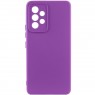 Чехол накладка Original Soft Case Samsung A736 Galaxy A73 Фиолетовый FULL