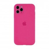 Оригинальный силиконовый чехол для iPhone 11 Pro Max Малиновый FULL (with camera protection) Оригинальный силиконовый чехол для iPhone 11 Pro Max Малиновый FULL (with camera protection)