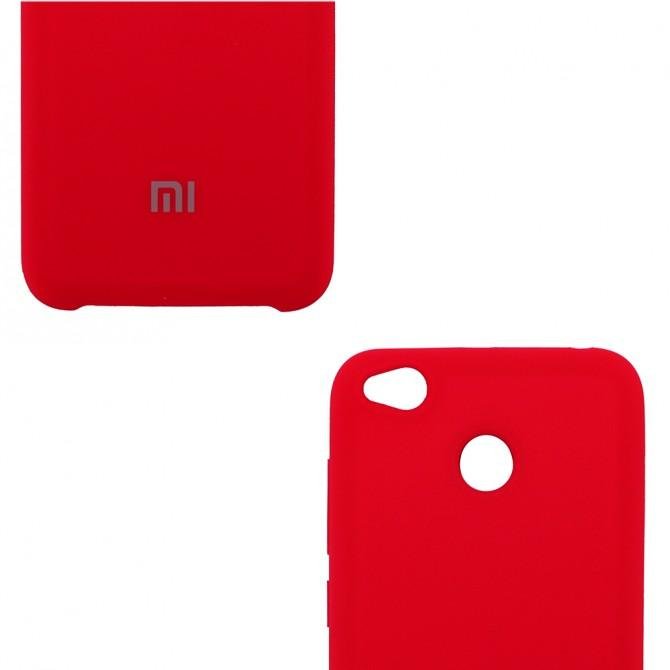 Чохол Soft Case для Xiaomi Redmi 4x Яскраво малиновий FULL-2