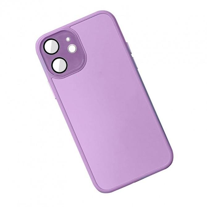 Чехол TPU+Glass Sapphire Midnight для Apple iPhone 11 (6.1") Лаванда-1