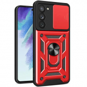 Чехол HONOR Hard Defence Series Xiaomi Redmi 15 Red (with Camshield and magnet)