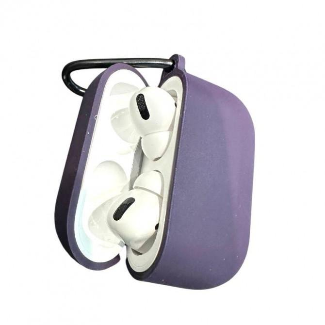 Чехол Silicone Protective Case For Airpods Pro 2 Elderberry-1