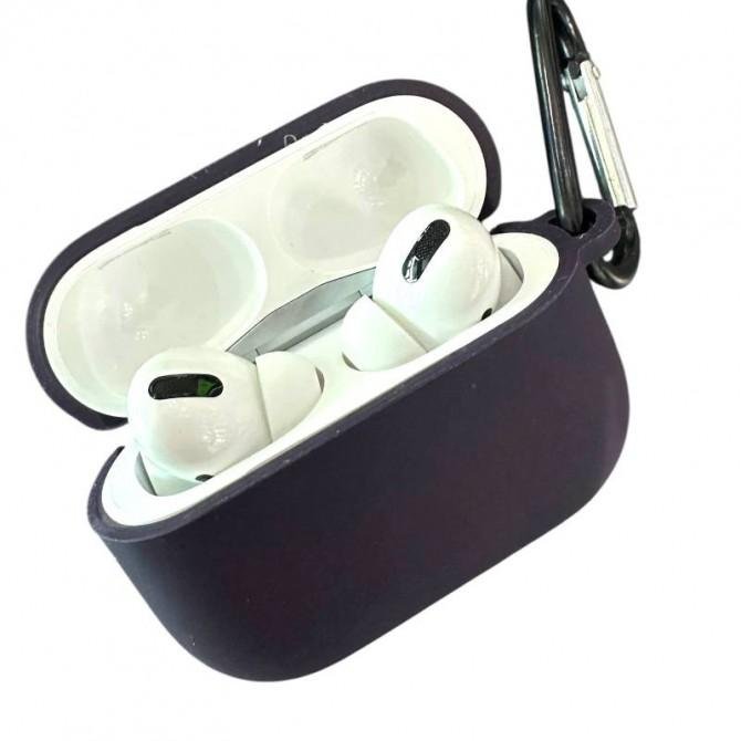 Чехол Silicone Protective Case For Airpods Pro 2 Elderberry-2