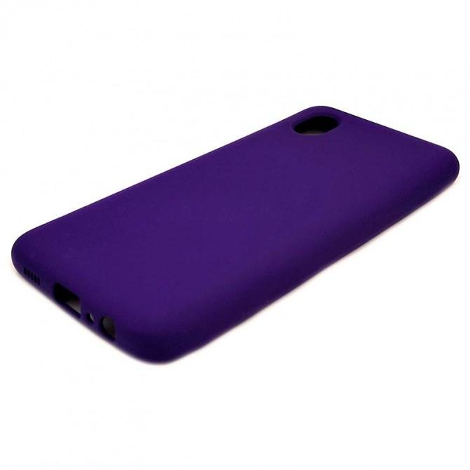 Чехол Soft Case Samsung A015 Galaxy A01 2020 Фіолетовий FULL-2