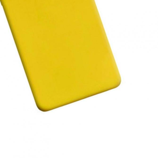 Силиконовый чехол Candy для Oppo A93 Желтый-3
