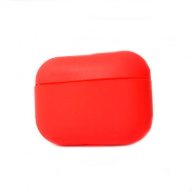 Чохол U-Like Silicone Protective Case For Airpods Pro Slim Crimson-1