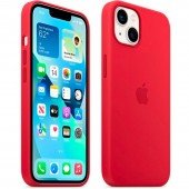 Силиконовый чехол для iPhone 13 mini Красный FULL Силиконовый чехол для iPhone 13 mini Красный FULL