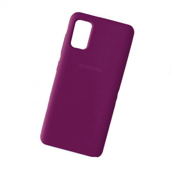 Чохол Soft Case Samsung A715 Galaxy A71 Виноградний FULL-1