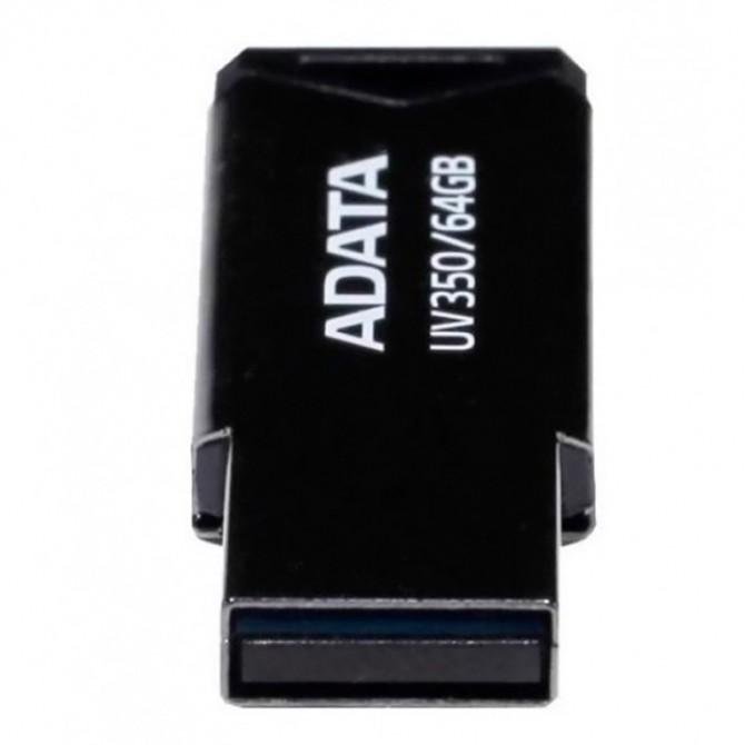 ADATA USB 64Gb UV350 Black USB 3.2-2