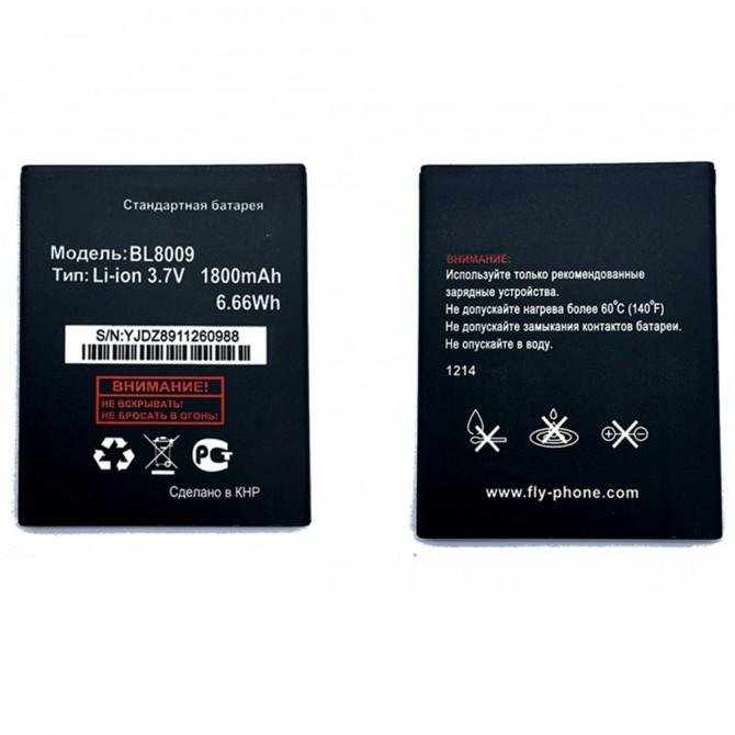 Аккумулятор Original 100% для Fly BL8009 (FS451)