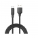 Кабель USB ColorWay USB - Type-C (TPE embossed) 3A 1m Black