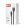 Кабель USB ColorWay USB - Type-C (TPE embossed) 3A 1m Black