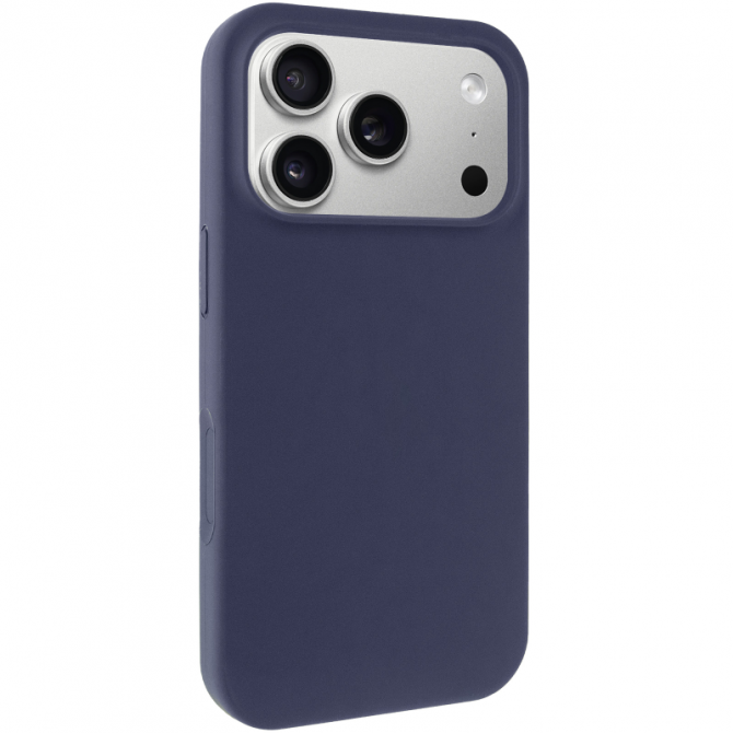 Cиликоновый чехол для iPhone 17 Pro/18 Pro Midnight blue FULL (NO LOGO)-1