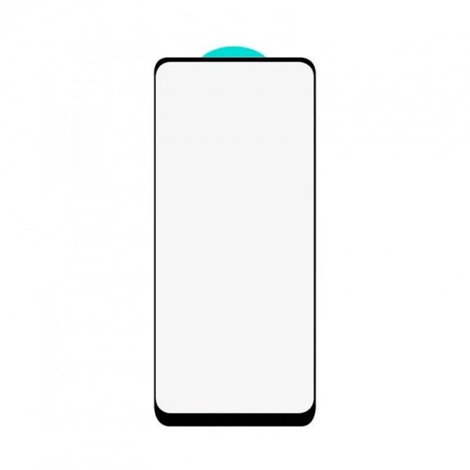 Захисне скло для Oppo Reno 7 4G/ 7 Lite 5G/Reno 8 Lite Full Glue (0.25 мм, 2.5D, чорне) ЛЮКС