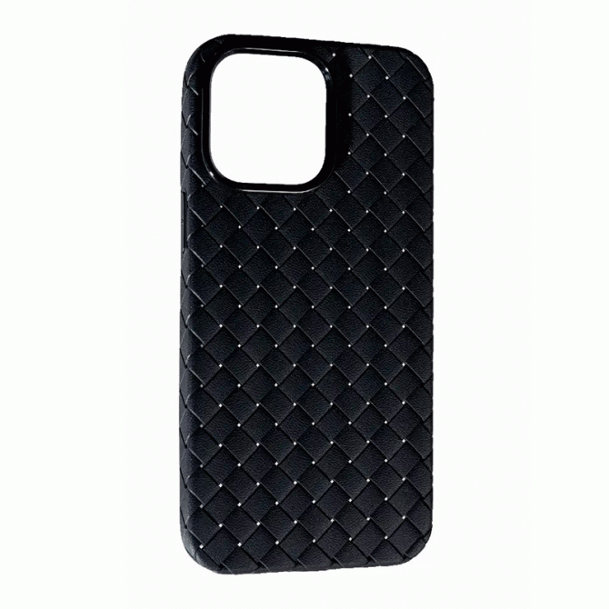 Чехол Weaving series for iPhone 15 Black