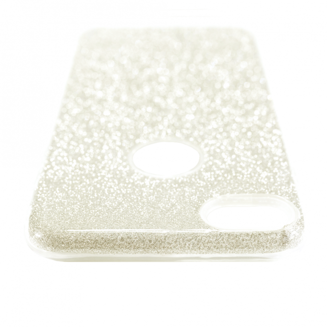 Чехол Remax Glitter Silicone Case для iPhone 7 Gold-2