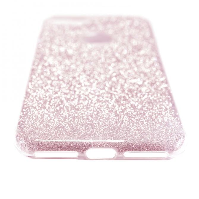 Чохол Remax Glitter Silicone Case для iPhone 7 Рожевий-2