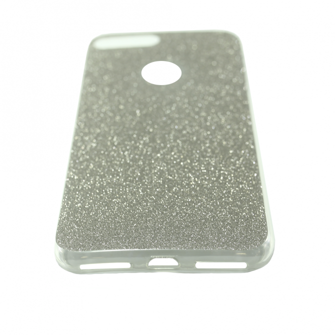Чехол Remax Glitter Silicone Case для iPhone 7 Plus Чёрный-2