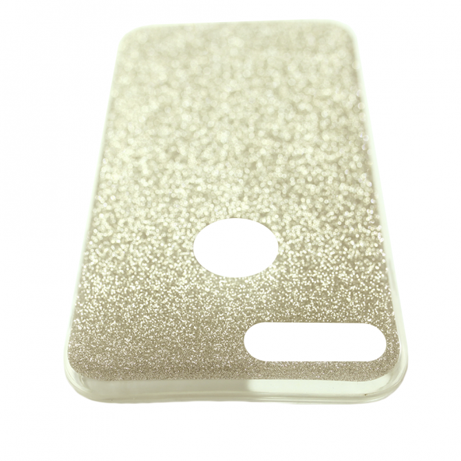 Чехол Remax Glitter Silicone Case для iPhone 7 Plus Gold-3