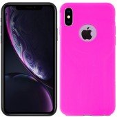 Чохол Remax Jelly Series для iPhone X Рожевий Чохол Remax Jelly Series для iPhone X Рожевий