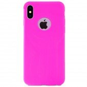 Чохол Remax Jelly Series для iPhone X Рожевий Чохол Remax Jelly Series для iPhone X Рожевий
