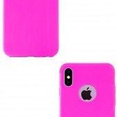 Чохол Remax Jelly Series для iPhone X Рожевий Чохол Remax Jelly Series для iPhone X Рожевий