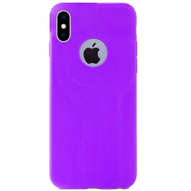 Чехол Remax Jelly Series для iPhone X Violet-1