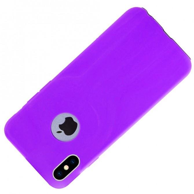 Чехол Remax Jelly Series для iPhone X Violet-3