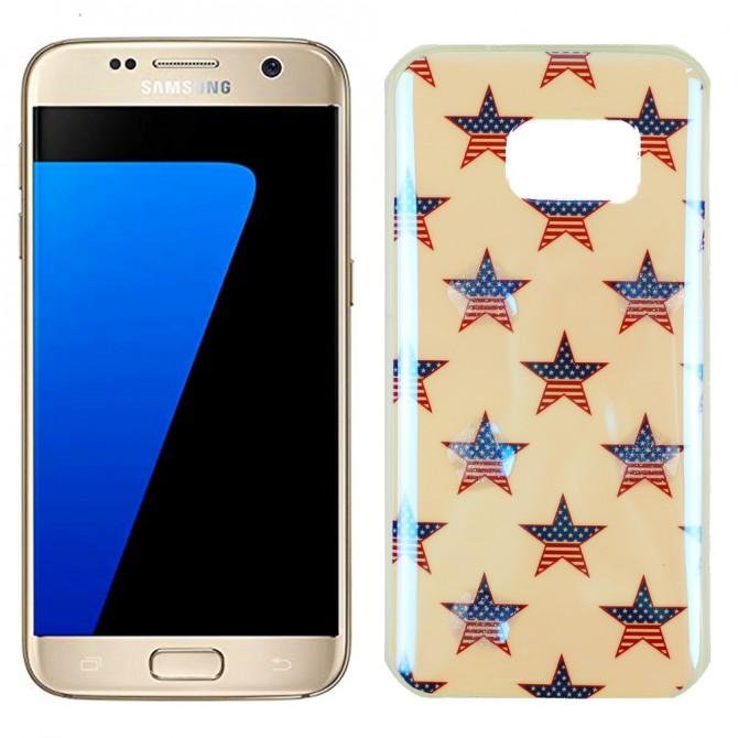 Чехол Remax Light Series для Samsung G930 Galaxy S7 USA Star