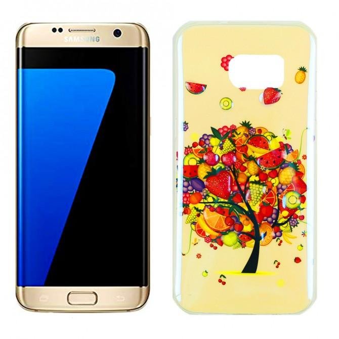 Чехол Remax Light Series для Samsung G935 Galaxy S7 Edge Fruit Tree