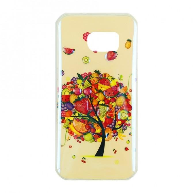 Чехол Remax Light Series для Samsung G935 Galaxy S7 Edge Fruit Tree-1