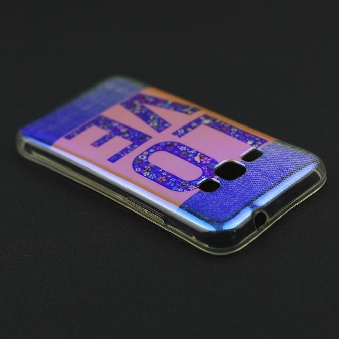 Чохол Remax Light Series для Samsung J120 (J1-2016) Jeans Love-3