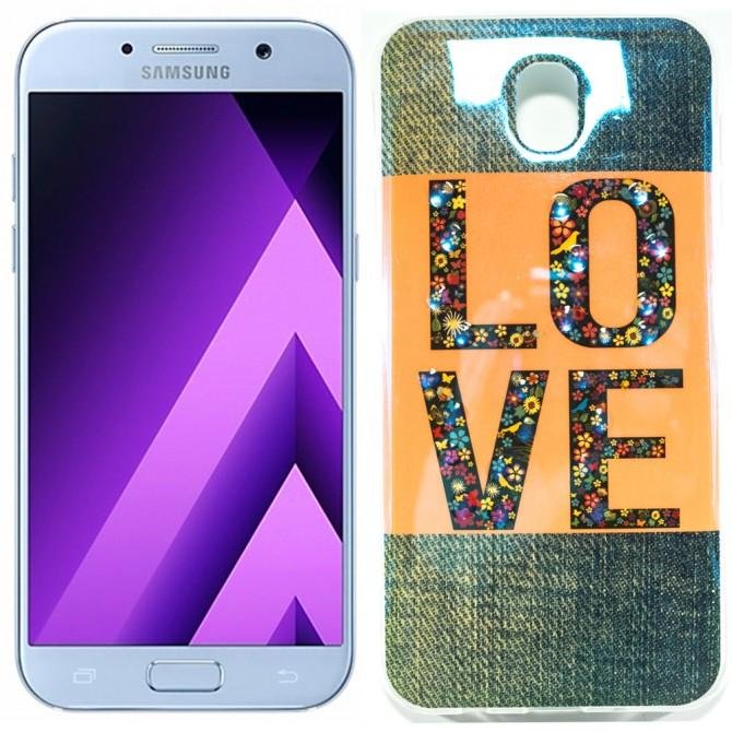 Чехол Remax Light Series для Samsung J730 (J7-2017) Jeans Love