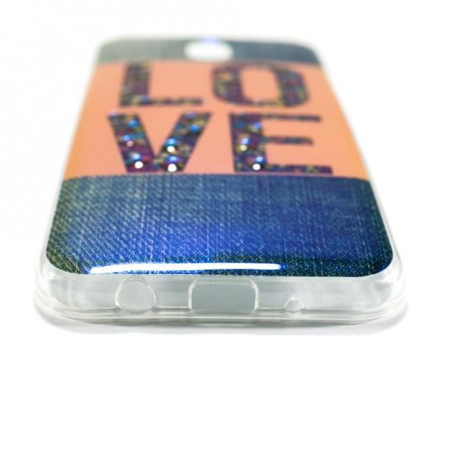 Чехол Remax Light Series для Samsung J730 (J7-2017) Jeans Love-3