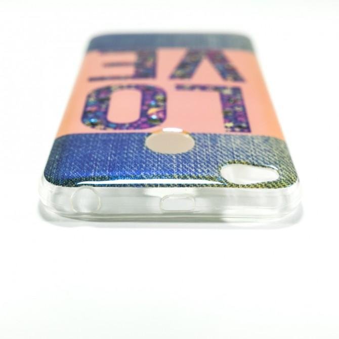 Чохол Remax Light Series для Xiaomi Redmi 4x Jeans Love-3