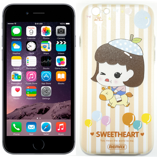 Чохол Remax Sweetheart Series для iPhone 6 Carefree Childhood