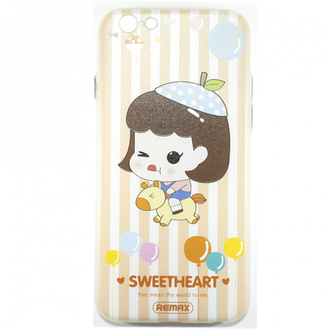 Чехол Remax Sweetheart Series для iPhone 6 Plus Carefree Childhood-1