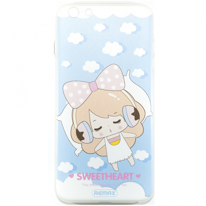 Чохол Remax Sweetheart Series для iPhone 6 Plus Cloud Music-1