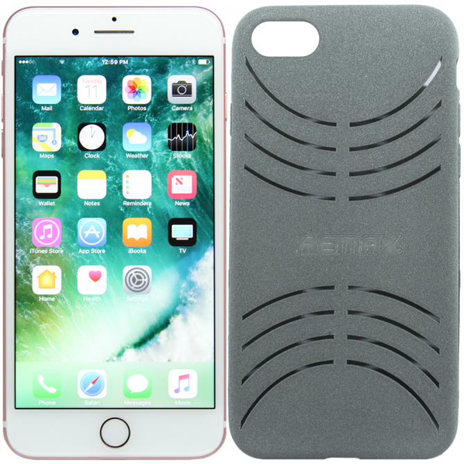Чохол Remax Velour Series для iPhone 7 Сірий