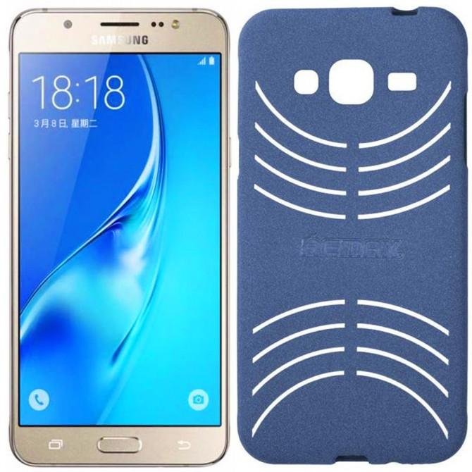 Чохол Remax Velour Series для Samsung J710 (J7-2016) Синій