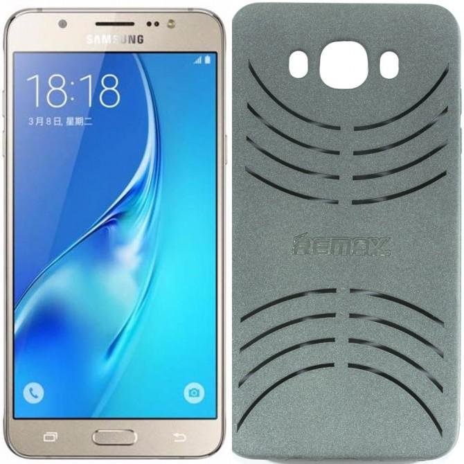 Чохол Remax Velour Series для Samsung J710 (J7-2016) Сірий