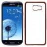 Чехол Electroplating TPU case для Samsung S3 pink