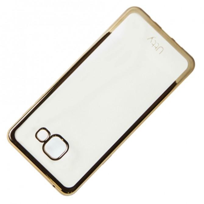 Чехол Electroplating TPU case для Samsung S4 gold-2
