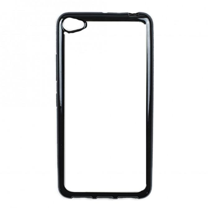 Чехол Electroplating TPU case для Lenovo S60T Чёрный-1