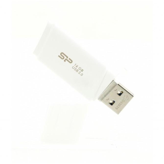Флеш память Silicon POWER 16Gb BLAZE B06 White USB