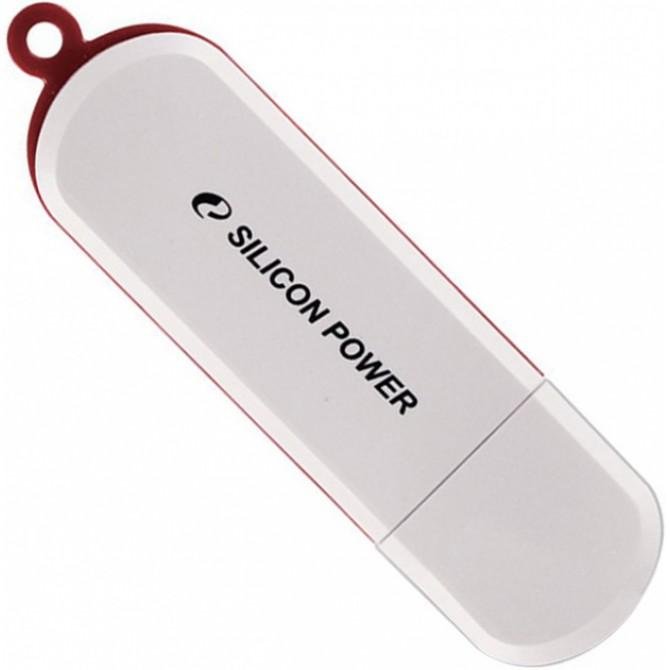Флеш память Silicon POWER 16Gb LUXmini 320 white