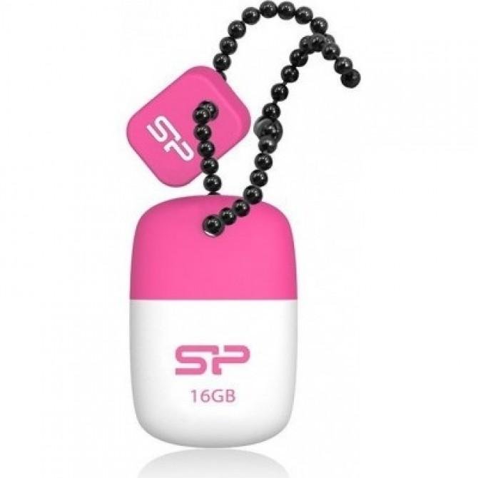Флеш память Silicon POWER 16Gb TOUCH T07 Pink-1