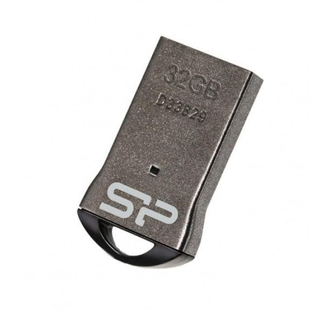 Флеш память Silicon POWER 32Gb TOUCH T01 Чёрный-1