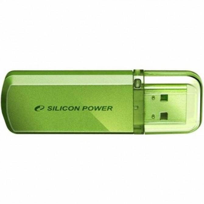 Флеш память Silicon POWER 8Gb Helios 101 green